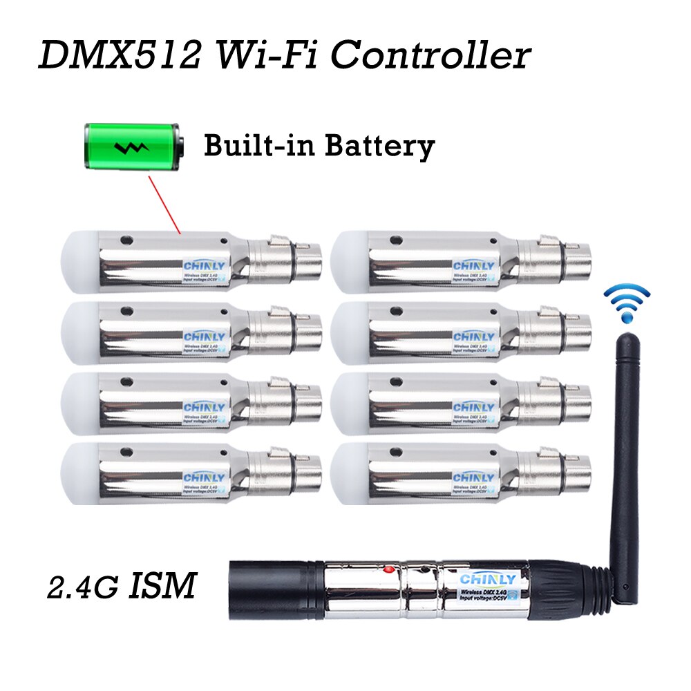 DMX512 Ʈѷ  2.4G ۽ű +  ͸ ű Ű..